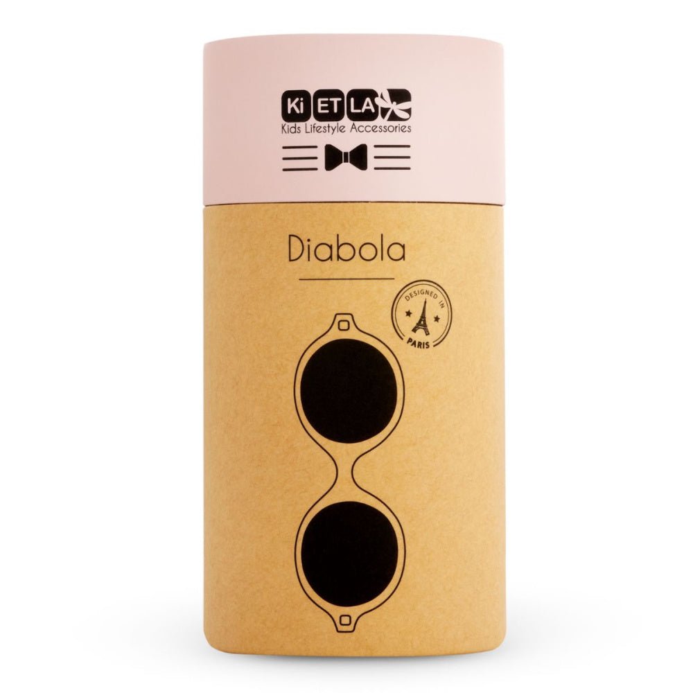 Ki ET LA - Solbriller Baby Uknuselige Diabola 2.0 Blush Pink - Guttelus