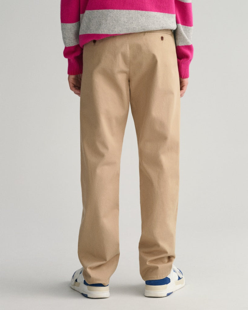 Gant - Bukse Gant Chinos Dark Kahki Jr