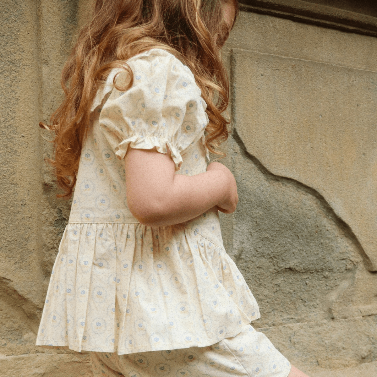 Konges Sløjd - Bluse Coeur Collar Ciel Mirage - Guttelus.no