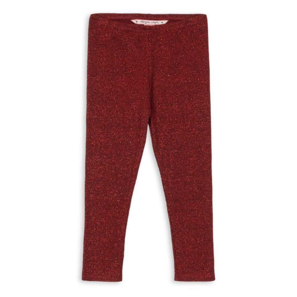 Konges Sløjd - Bukse Glitter Roli Red Dahlia - Guttelus