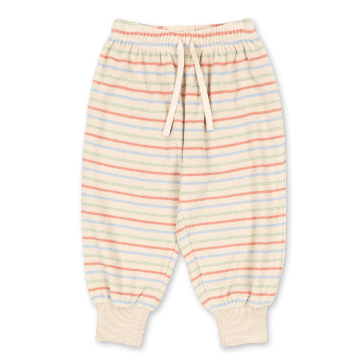 Konges Sløjd - Bukse Itty Terry Sweat Confetti Stripe - Guttelus
