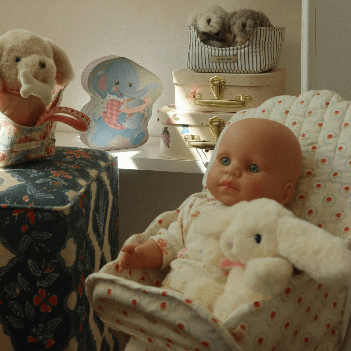 Konges Sløjd - Dukke Teddy Nonoka - Guttelus