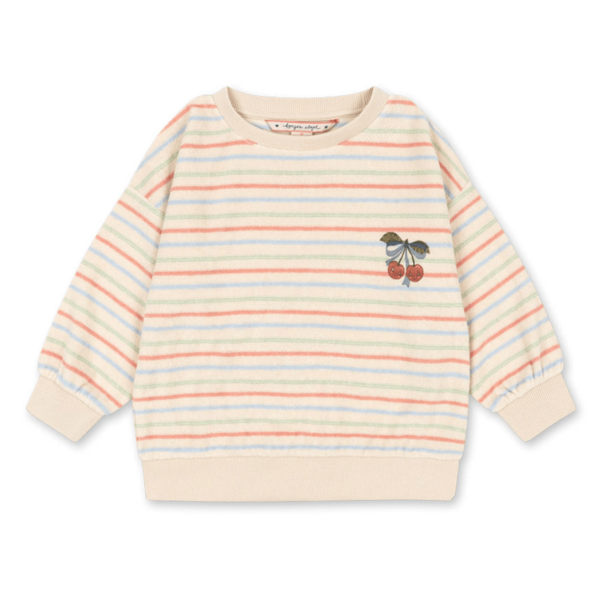 Konges Sløjd - Genser Itty Terry Sweat Confetti Stripe - Guttelus
