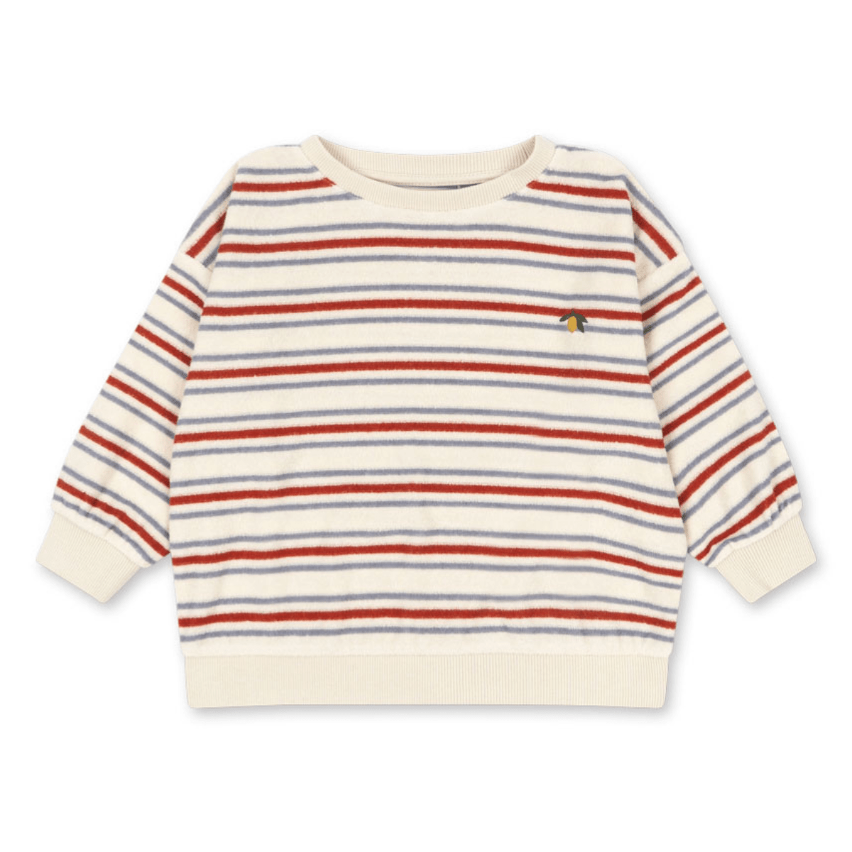 Konges Sløjd - Genser Itty Terry Sweat Wind Stripe - Guttelus