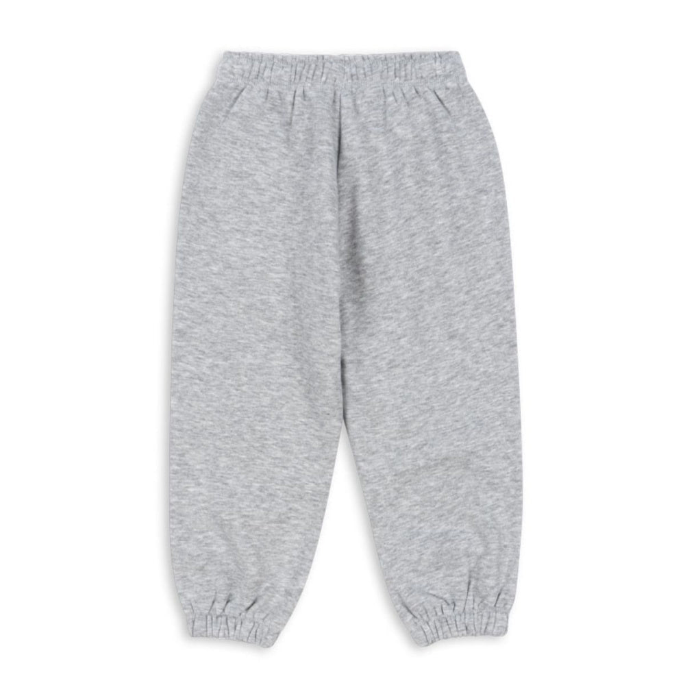 Konges Sløjd - Joggebukse Lou Sweat Grey Melange - Guttelus.no