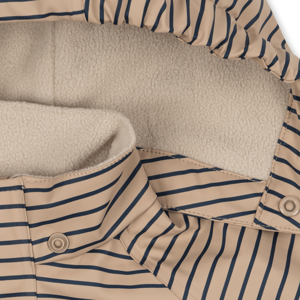 Konges Sløjd - Regnsett Rainy Palme Stripe La Mer - Guttelus.no