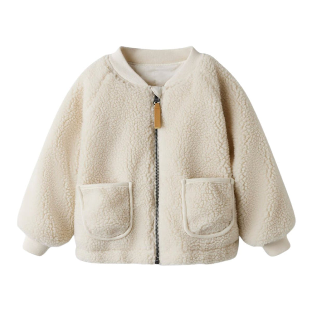 Lil'Atelier - Jakke Lajo Bomber Jacket Turteldove/ Rainbow