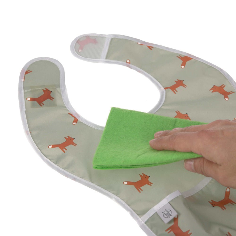 Lässig - 2 Pk Smekke med oppsamler Little Forest Fox - Guttelus