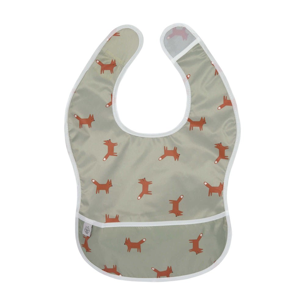 Lässig - 2 Pk Smekke med oppsamler Little Forest Fox - Guttelus