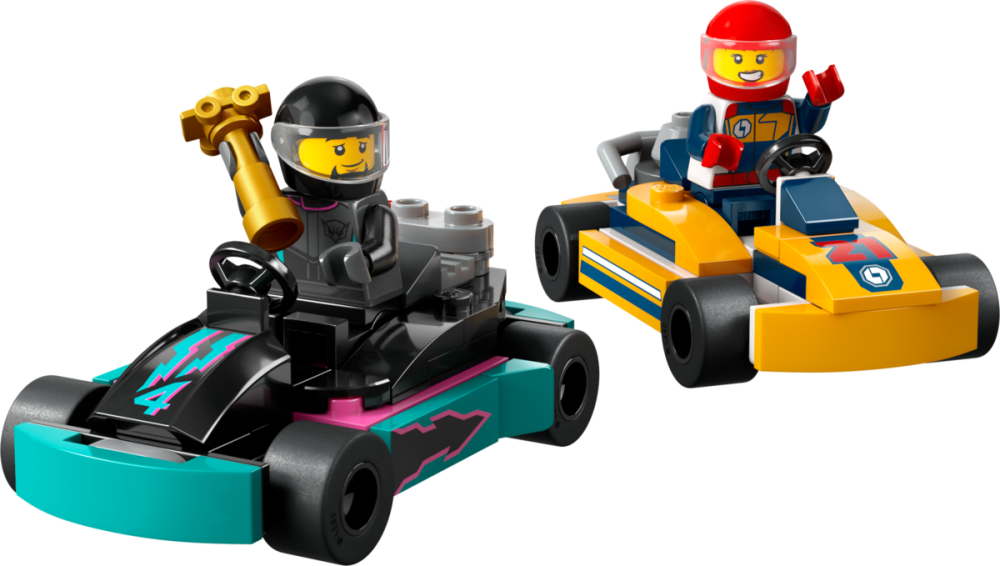 LEGO - City Gokarter og racerkjørere - Guttelus