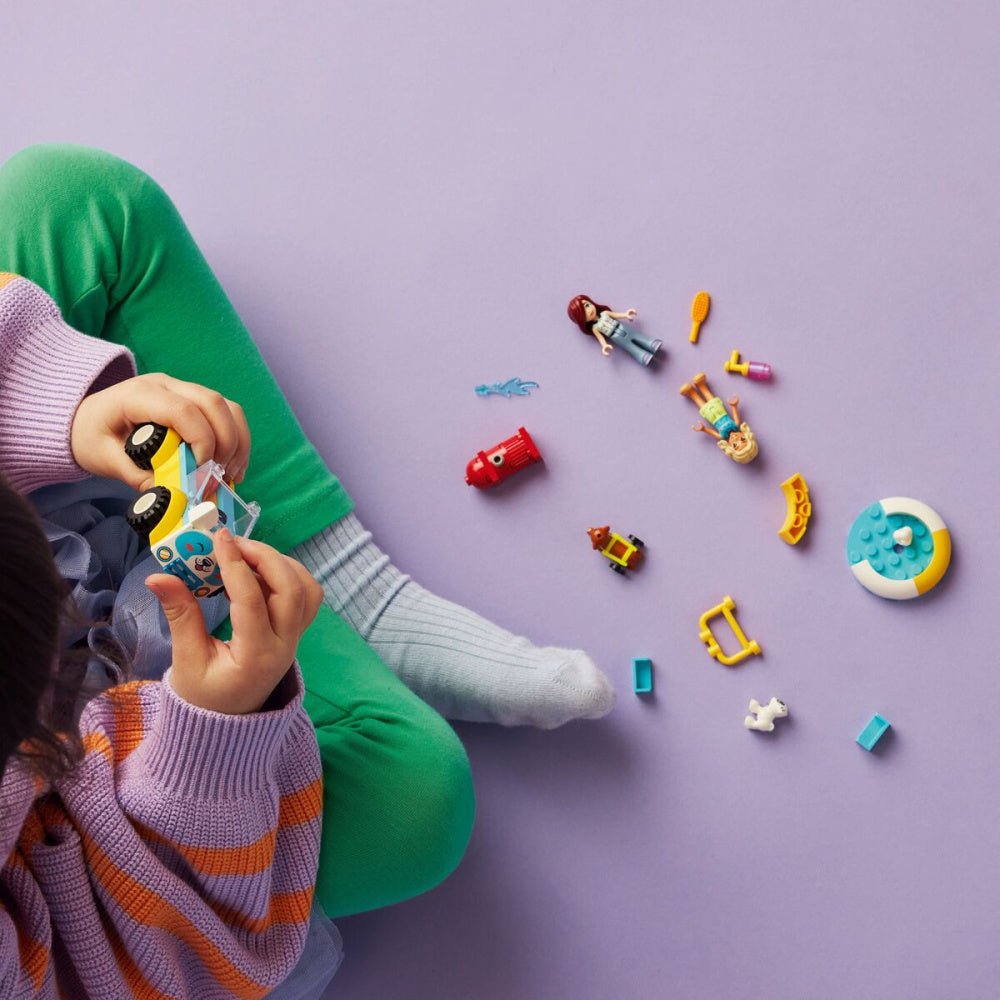LEGO - Friends Hundepleie og bil - Guttelus.no