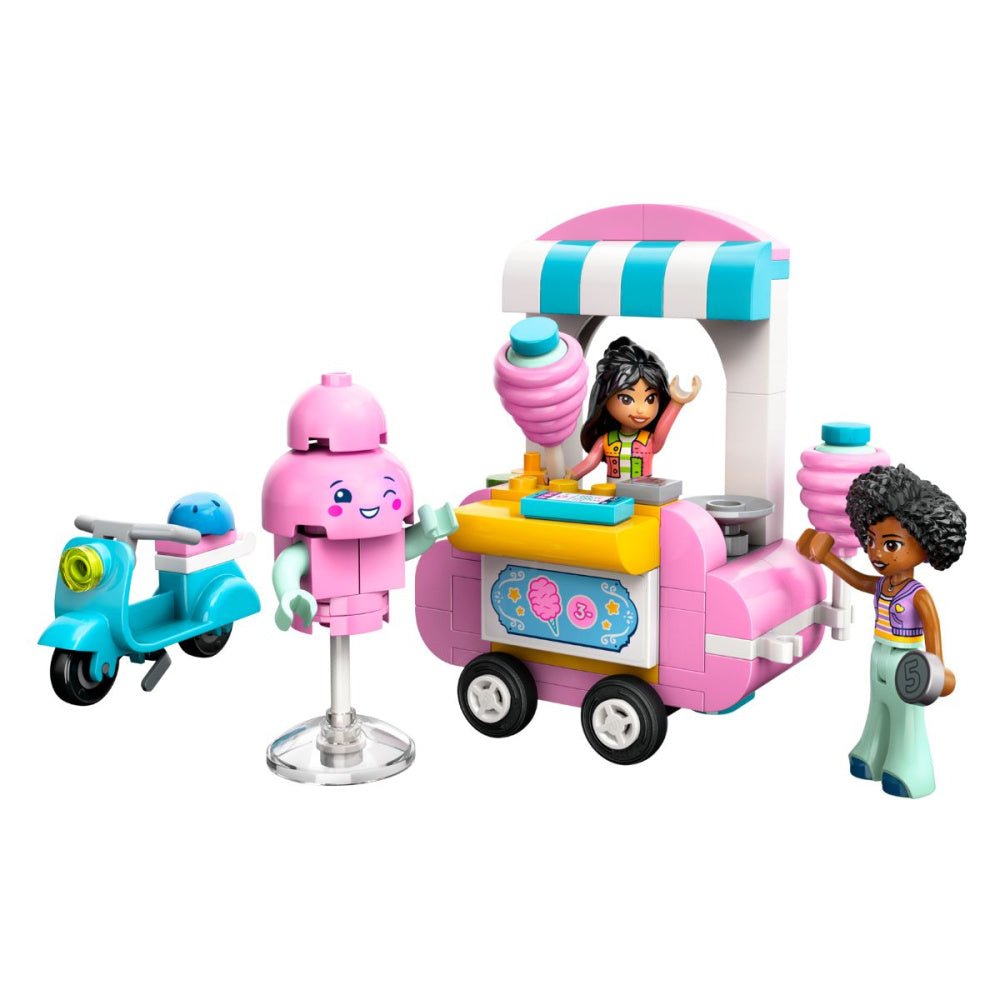 LEGO - Sukkerspinnkiosk og scooter - Guttelus