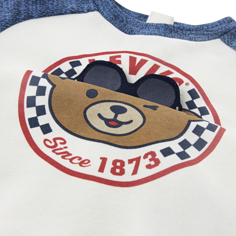 Levi's - 2-delt sett LVB Snit Moto Crew & Demin Set Big Dipper - Guttelus.no