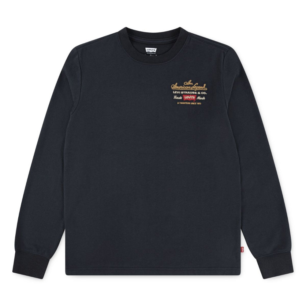 Levi's - Genser LVB Legedary LS Tee Jet Black - Guttelus.no