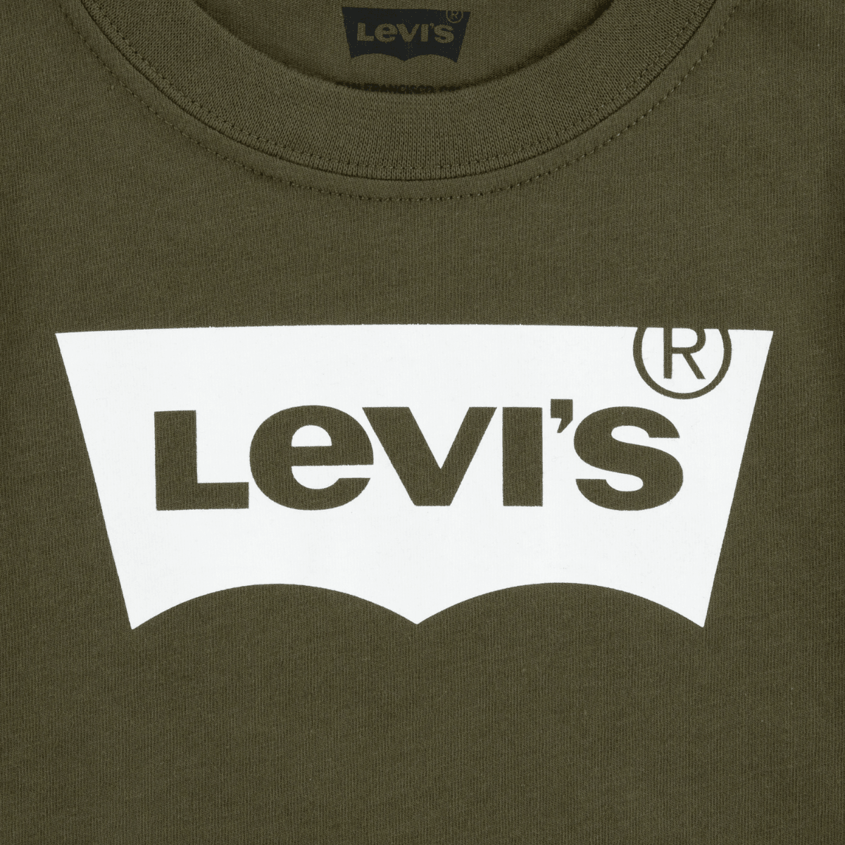 Levi's - T-skjorte Batwing Olive Night - Guttelus