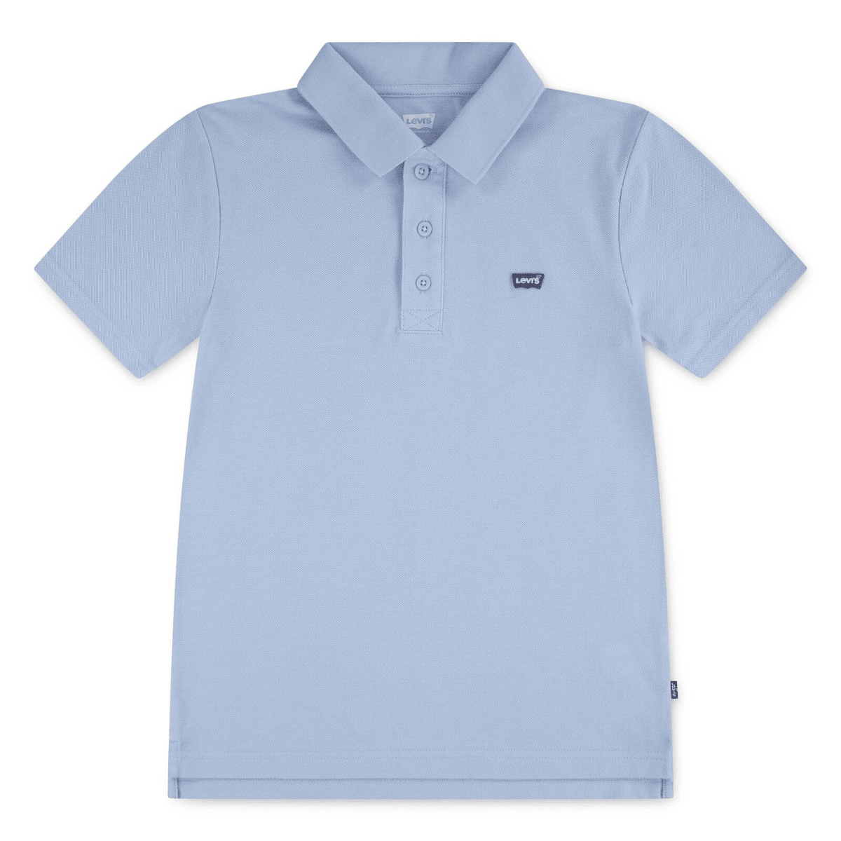 Levi's - T-skjorte Polo Back Neck Tape Chambray Blue - Guttelus