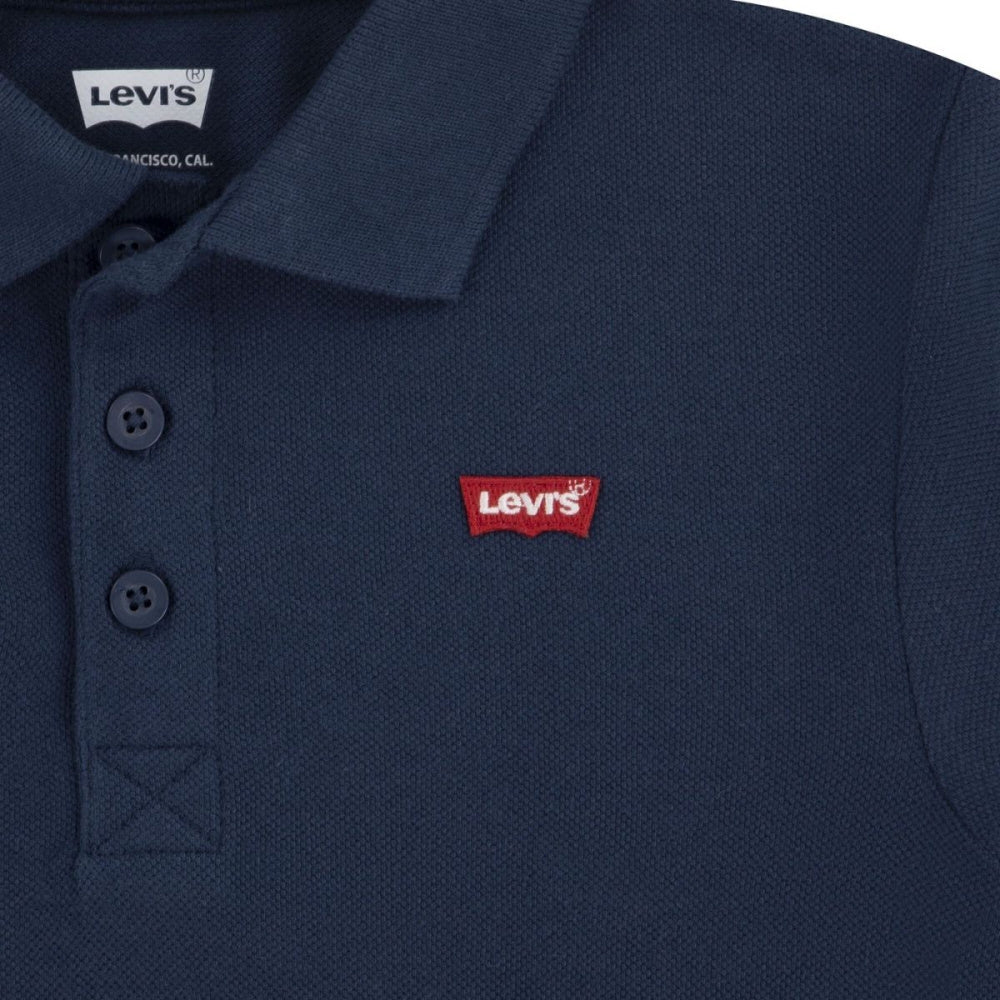 Levi's - T-skjorte Polo Neck Tape Dress Blues - Guttelus