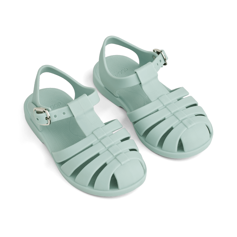 Liewood - Badesandaler Bre Ice Blue - Guttelus.no