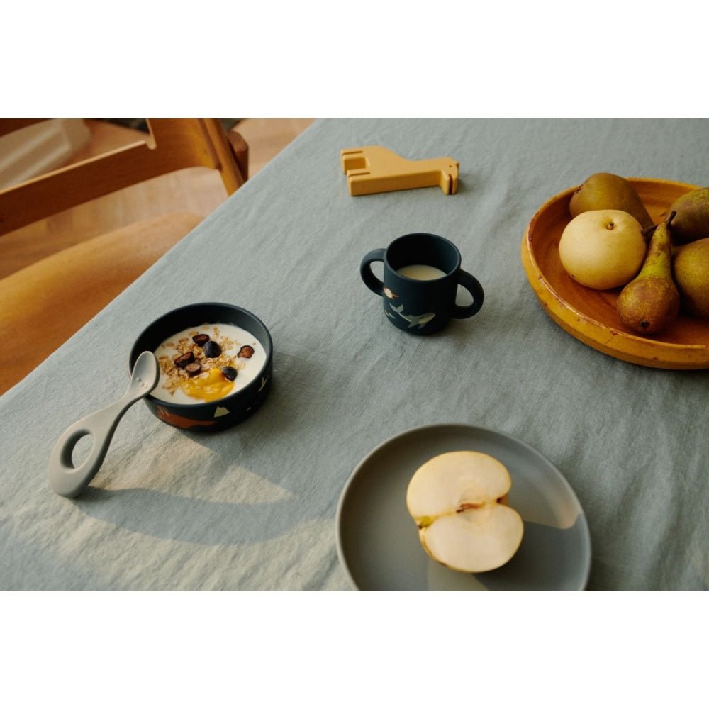 Liewood - Barneservise Silikon Vivi Arctic Sea/ Ocean View - Guttelus