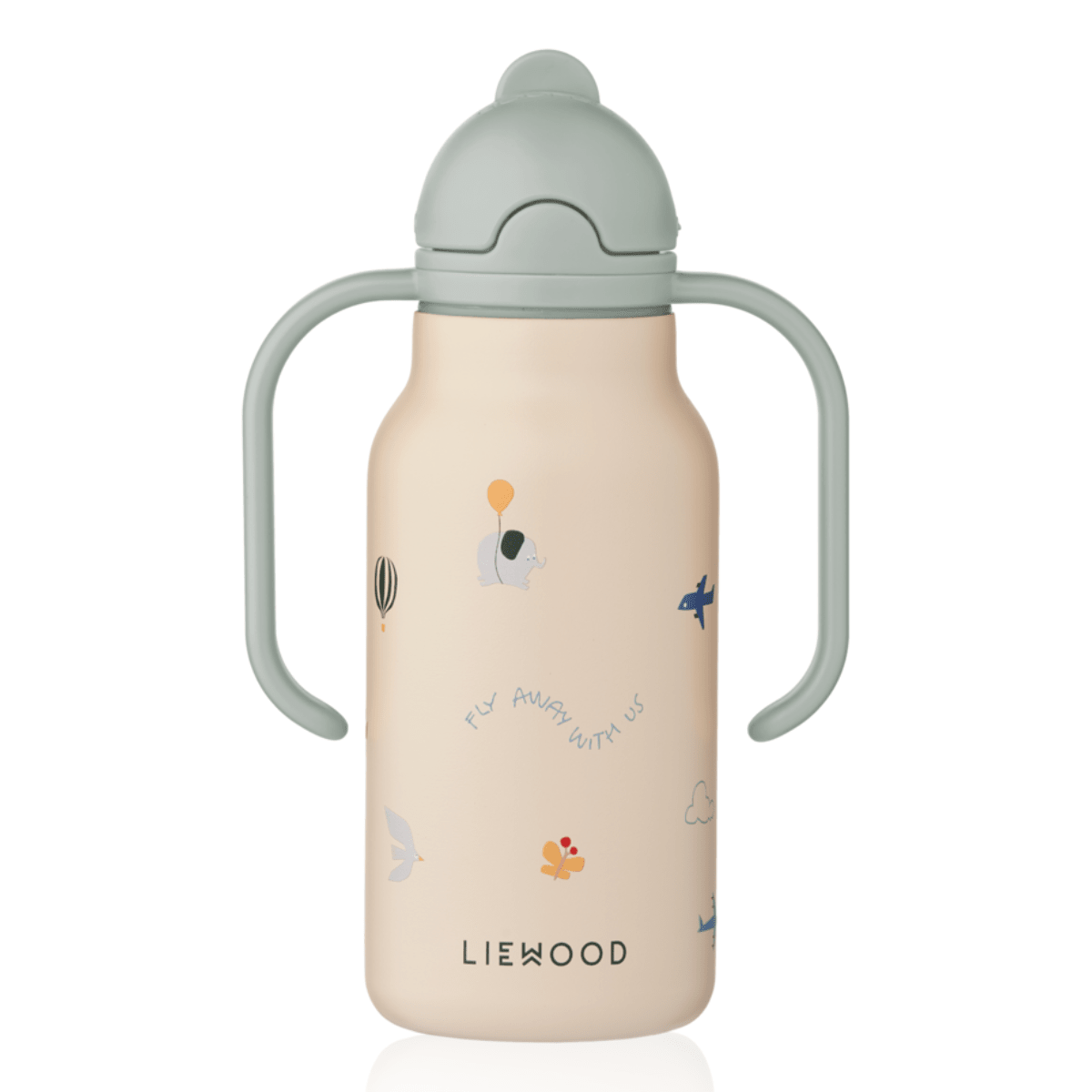 Liewood - Drikkeflaske Kimmie 250 ml Flying / Sandy - Guttelus