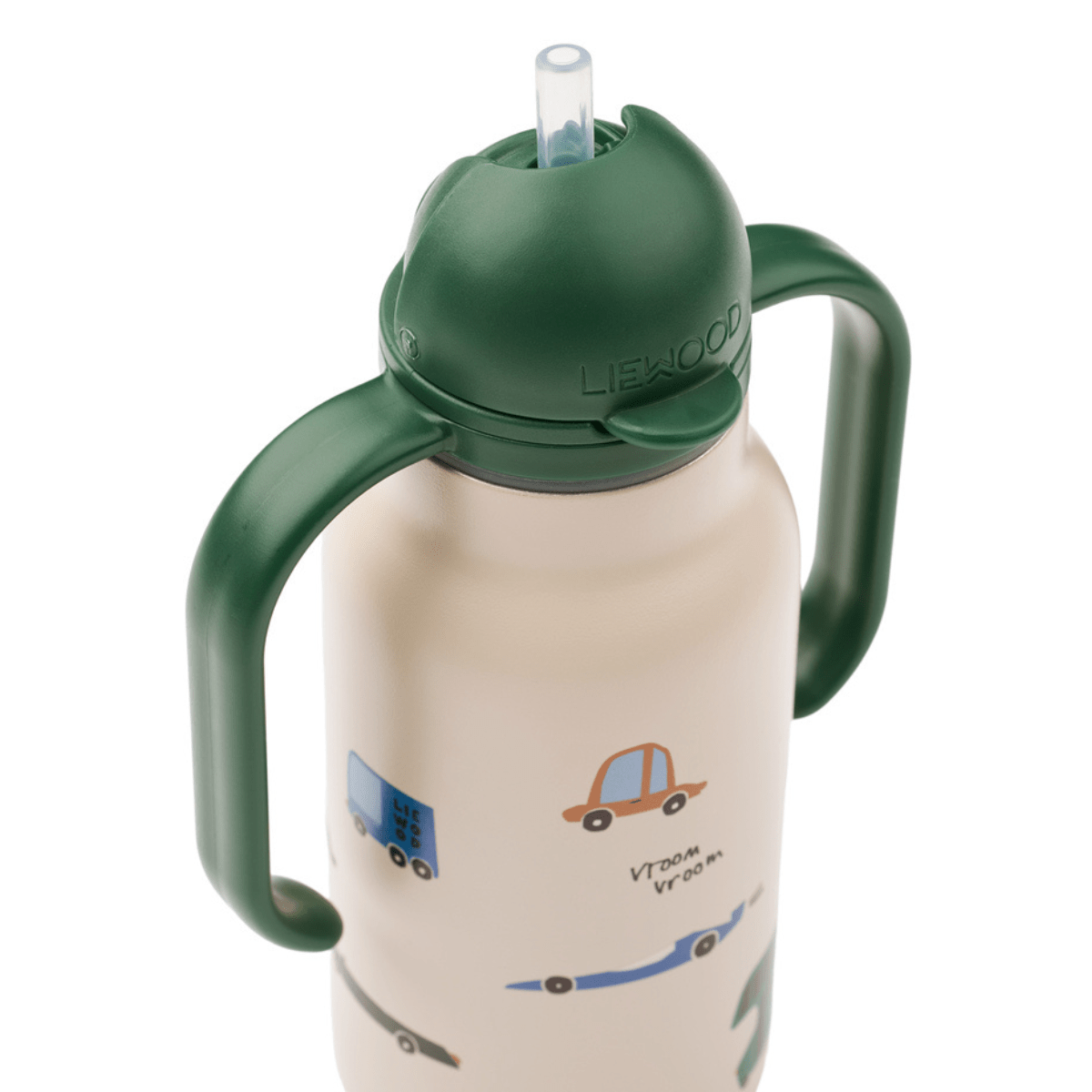Liewood - Drikkeflaske Kimmie 250ml Cars Sandy - Guttelus.no