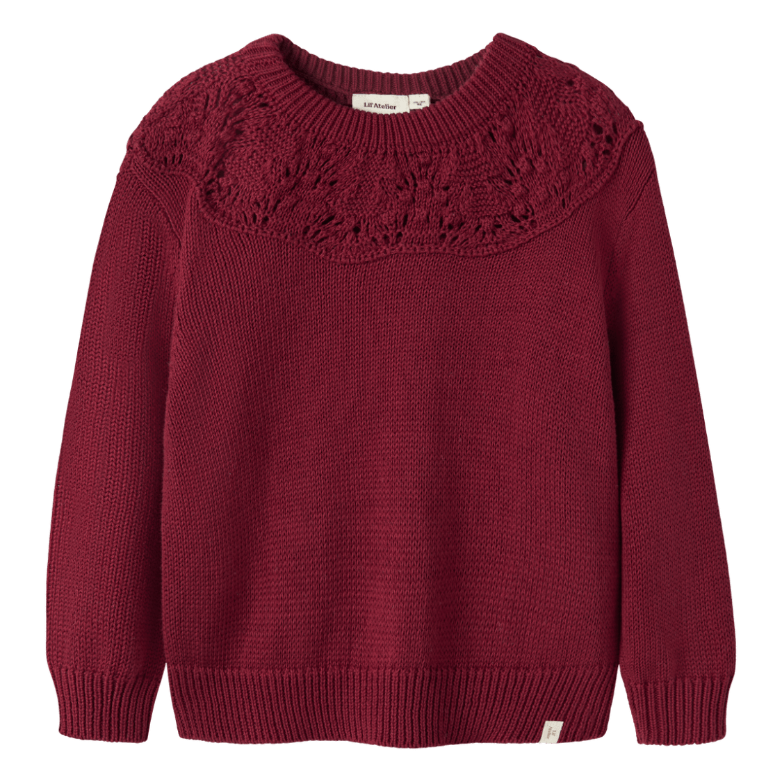 Lil' Atelier - Genser Reva Biking Red - Guttelus