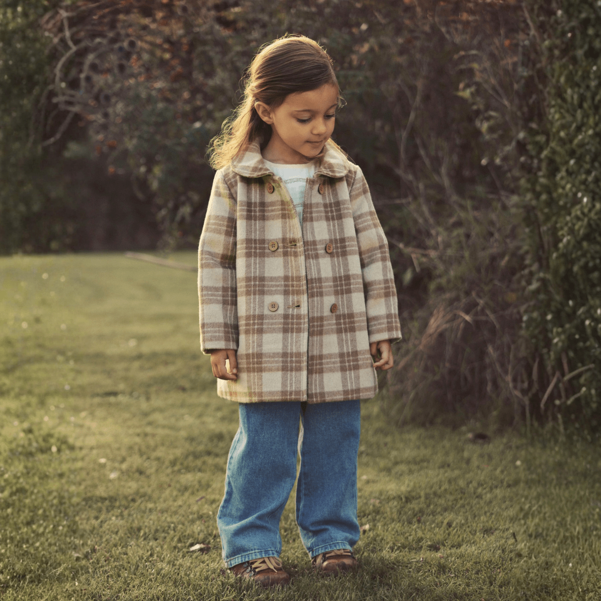 Lil' Atelier - Jakke Long Nima Twill - Guttelus