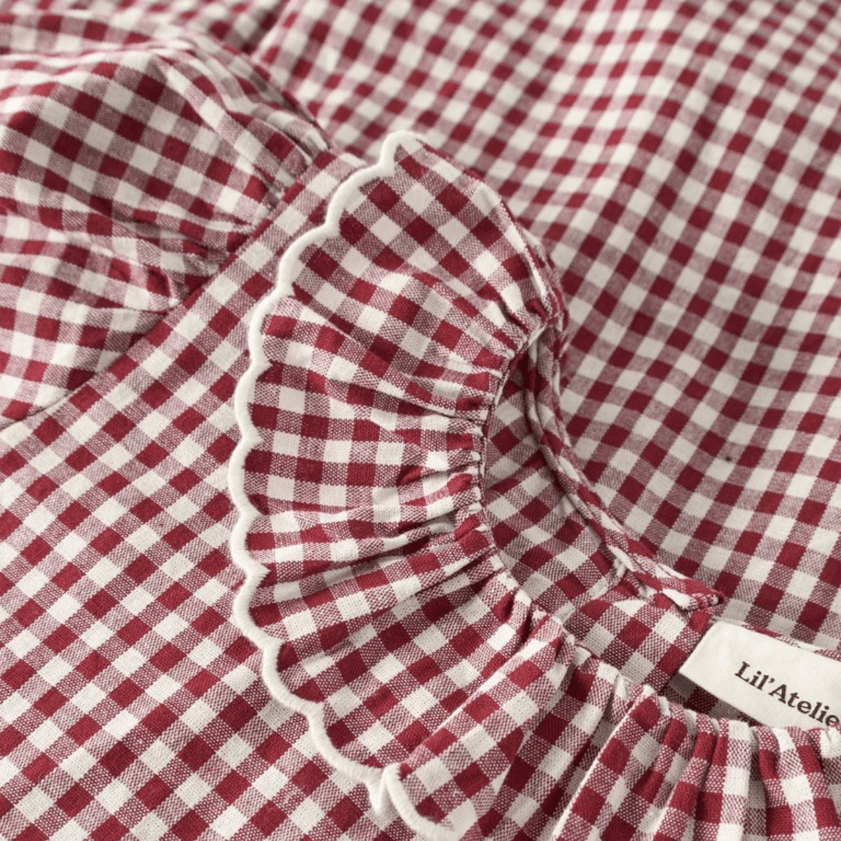 Lil' Atelier - Julekjole Roanne Biking Red - Guttelus