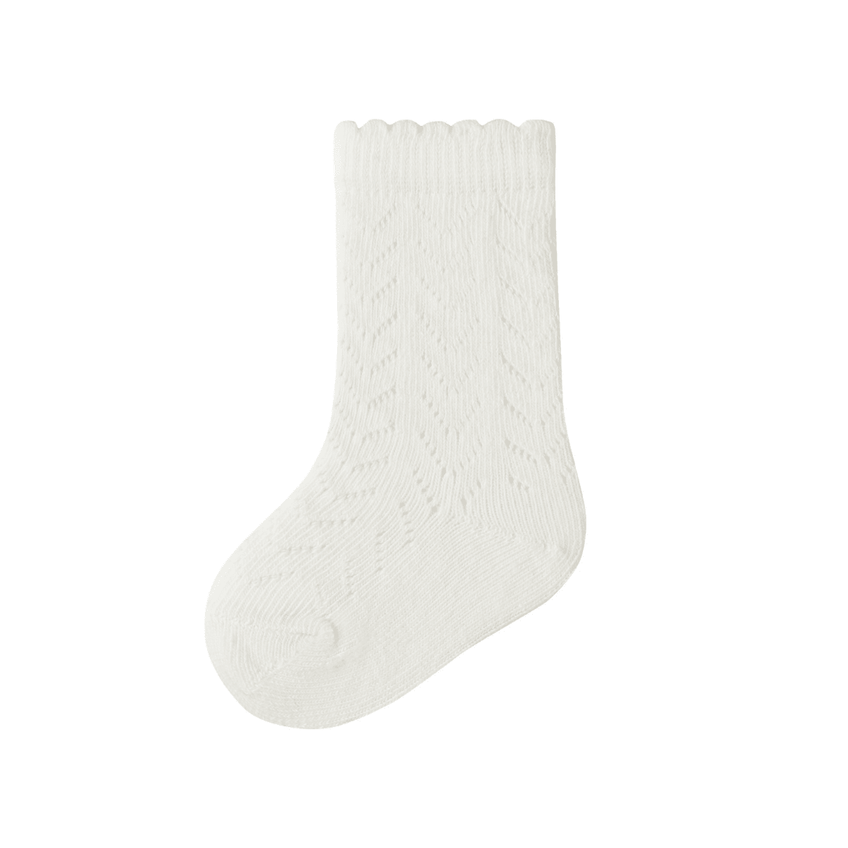 Lil' Atelier - Knestrømper Baby Herda Coconut Milk - Guttelus.no