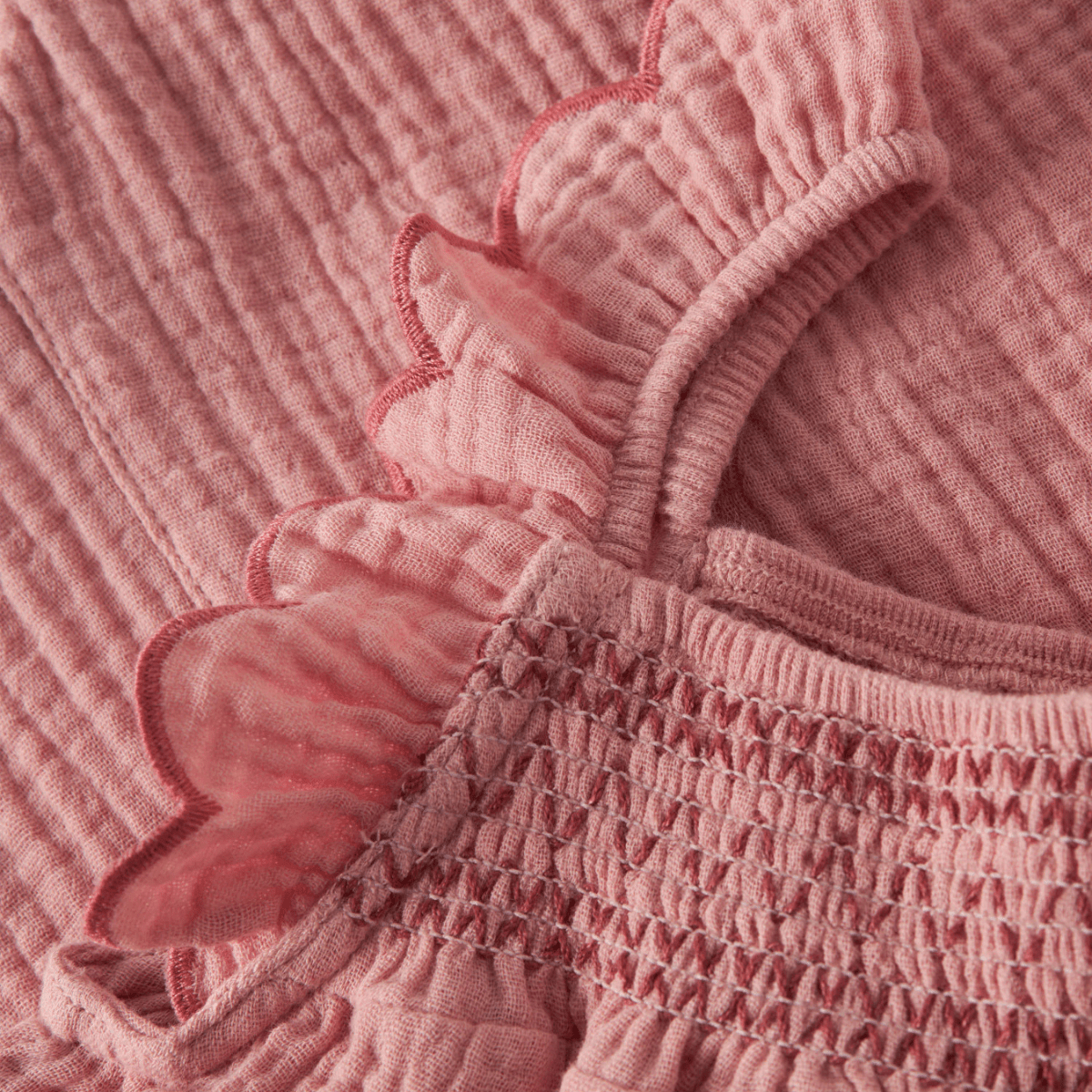 Lil' Atelier - Overall Loose Rose Tan - Guttelus.no