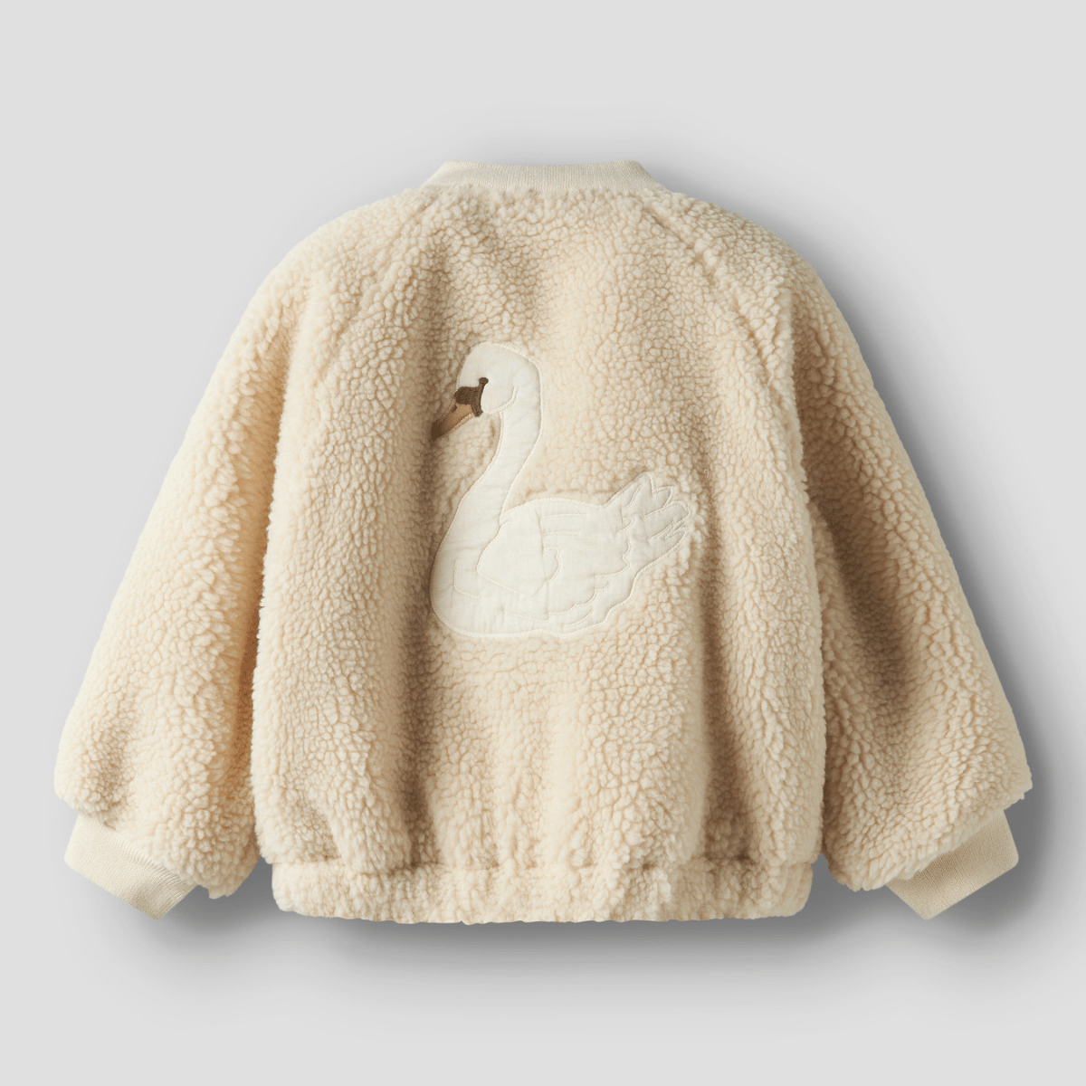 Lil'Atelier - Bomberjakke Lajo Turtledove Swan - Guttelus.no