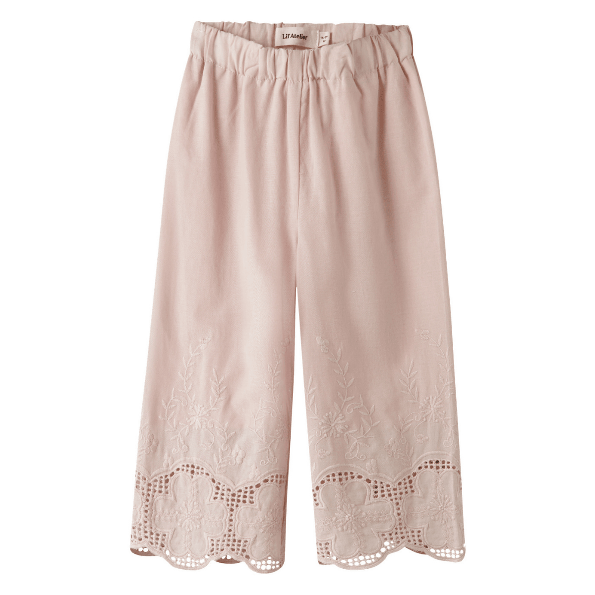 Lil'Atelier - Bukse Dayna Wide Peach Whip - Guttelus.no