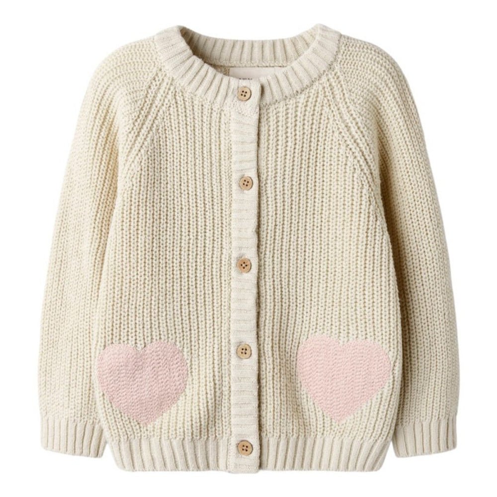 Lil'Atelier - Cardigan Emlen Turtledove - Guttelus.no