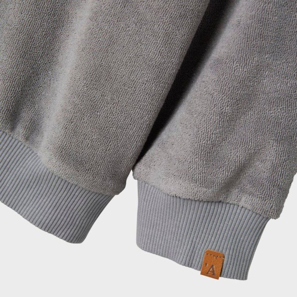 Lil´Atelier - Genser Lamik Loose Ultimate Grey - Guttelus