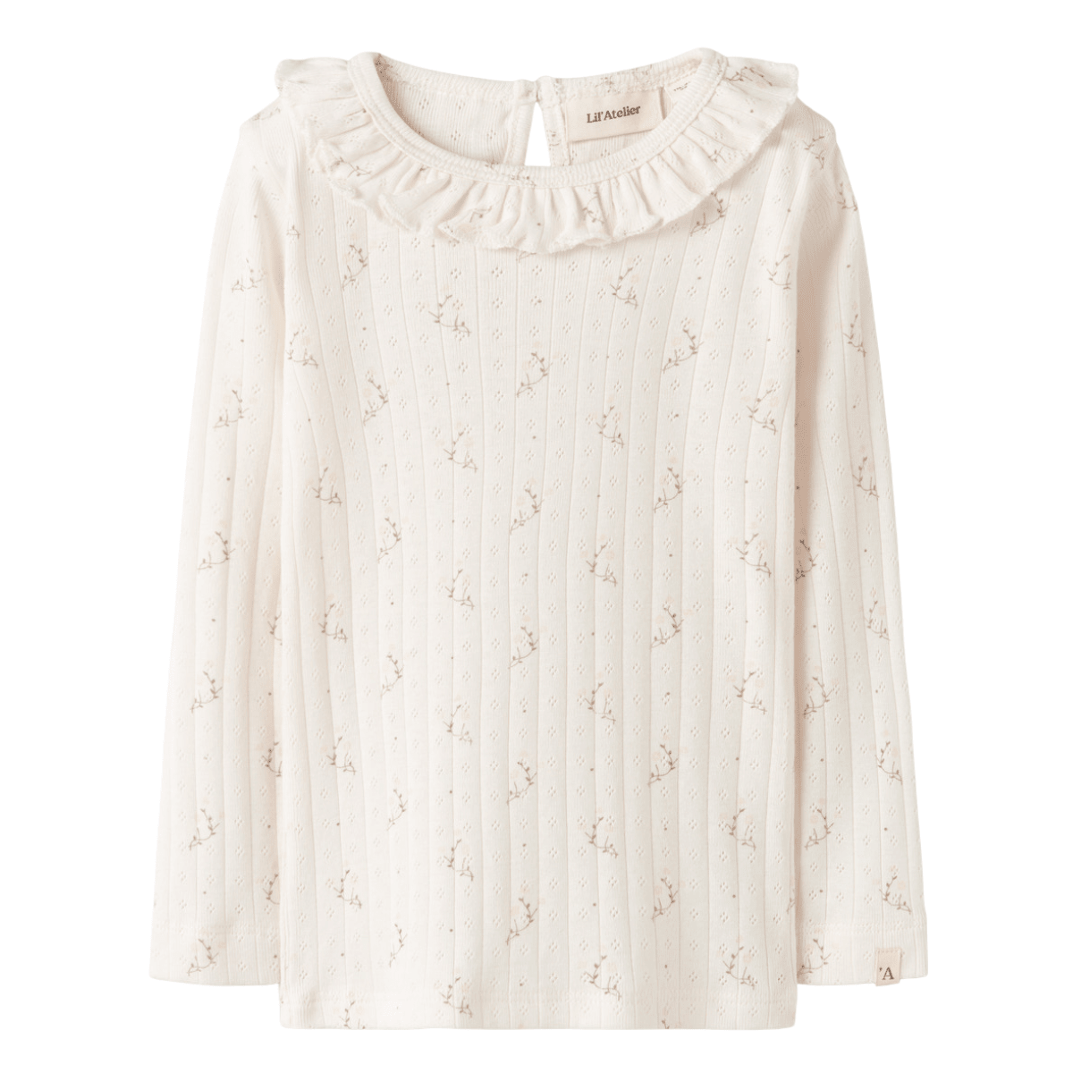Lil'Atelier - Genser Rachello Coconut Milk Flower - Guttelus