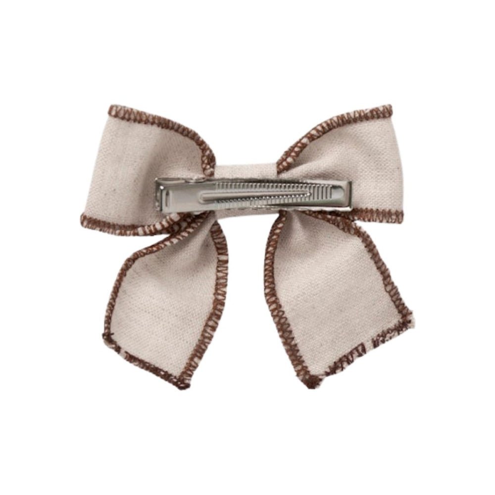 Lil'Atelier - Hårsløyfe Rimaja Oxford Tan - Guttelus