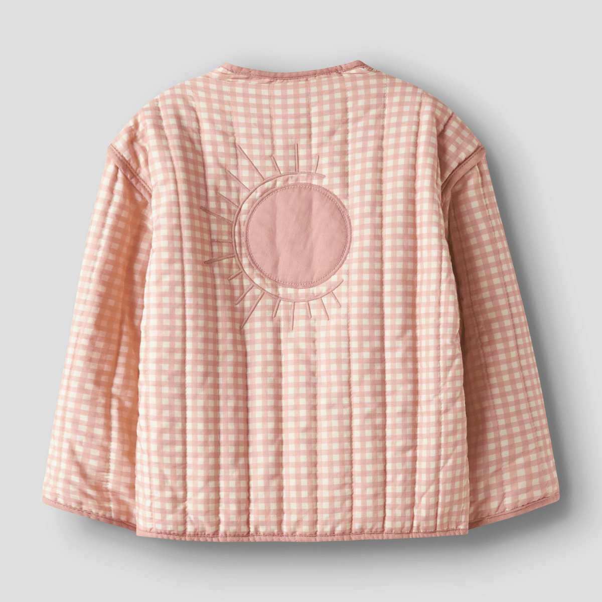 Lil'Atelier - Jakke Quilt Larose Cameo Rose Sun - Guttelus.no