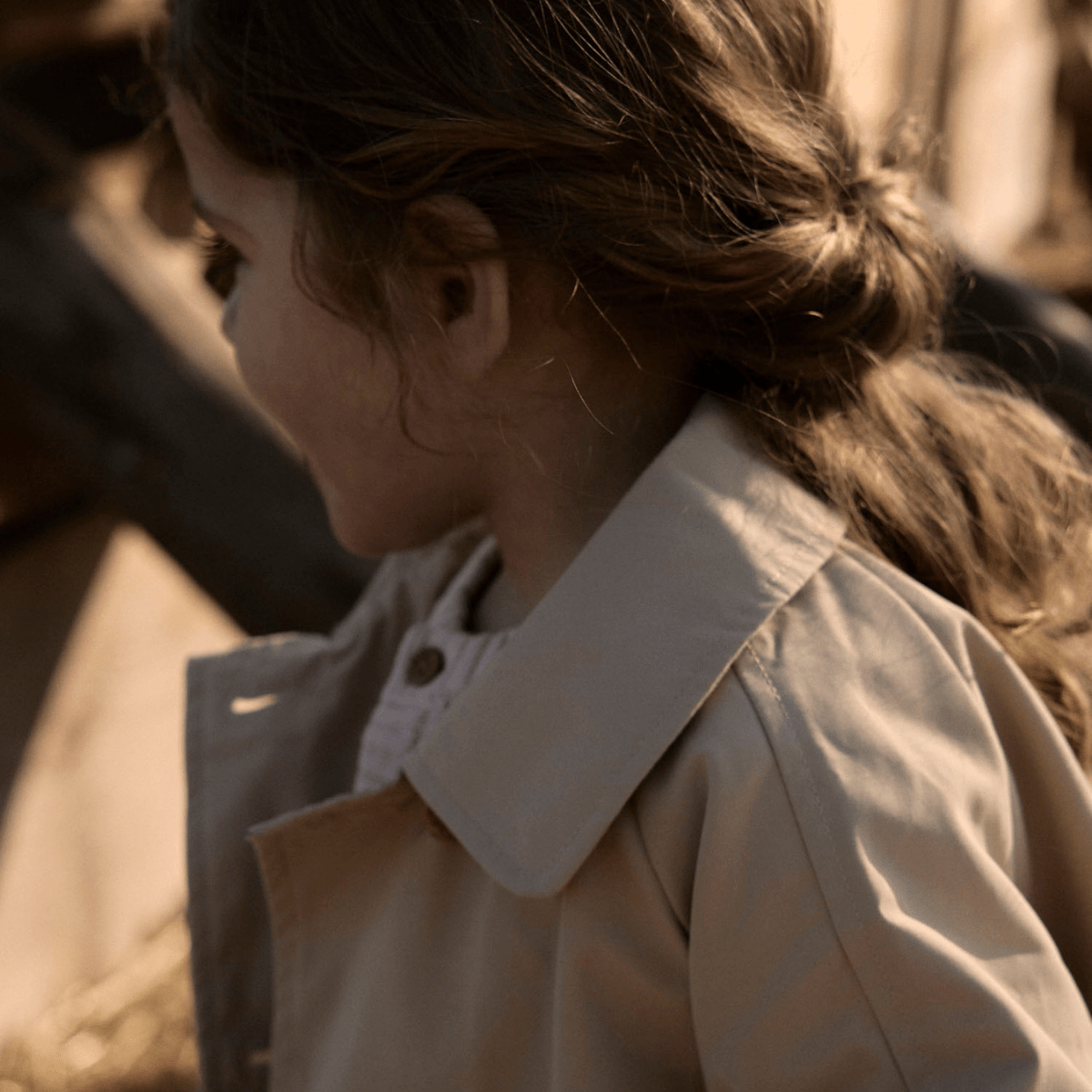 Lil'Atelier - Jakke Trench Lamadelin Safari - Guttelus.no