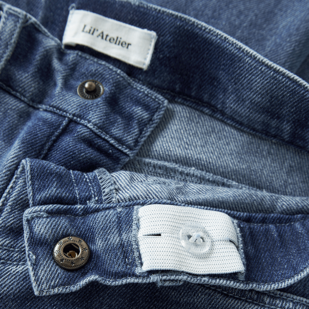 Lil'Atelier - Jeans Bello Wide Dark Blue Denim - Guttelus