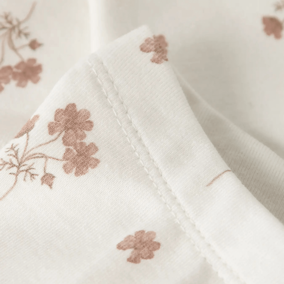 Lil'Atelier - Leggings Baby Layo Coconut Milk Flower Pink - Guttelus.no