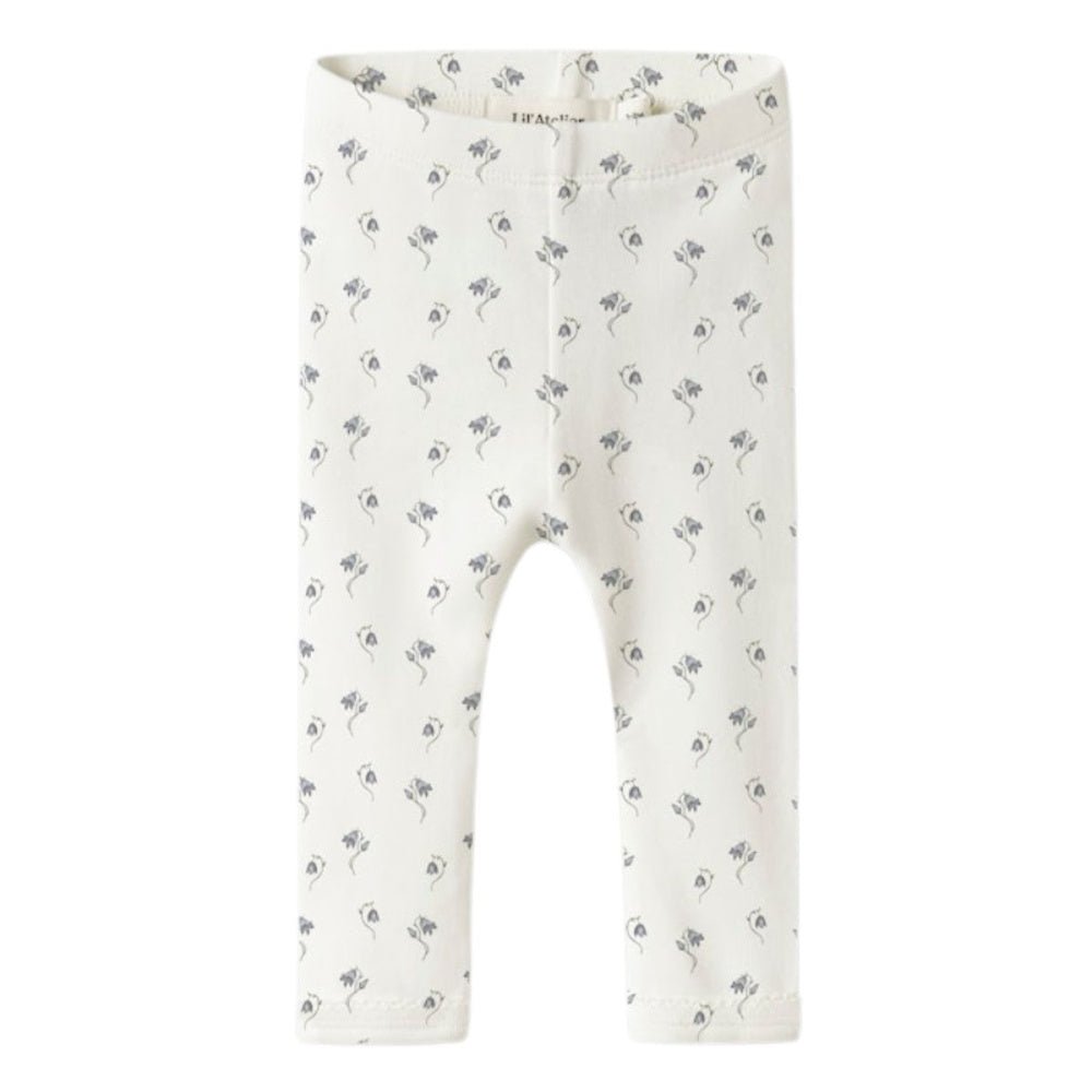 Lil'Atelier - Leggings Gayo Coconut Milk Bell Flower - Guttelus