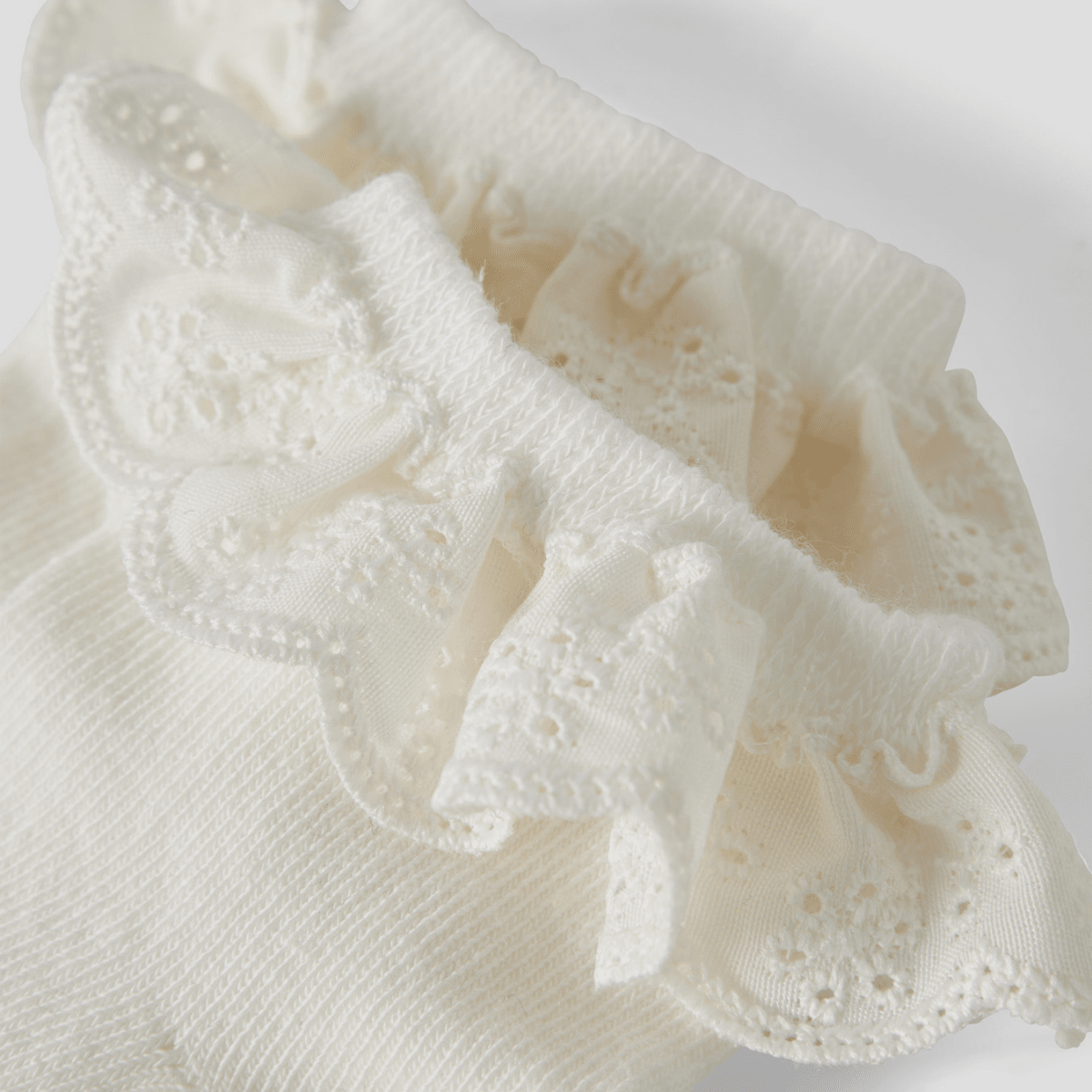 Lil'Atelier - Sokker Dertrud White - Guttelus.no