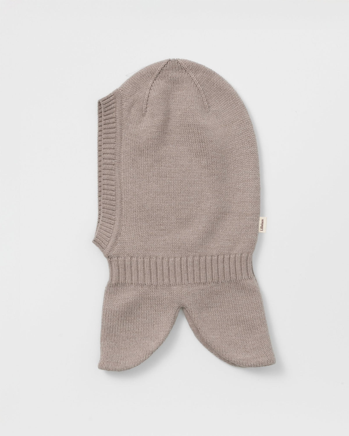 Lillelam - Balaclava Classic Ull med Vindstopper - Beige - Guttelus