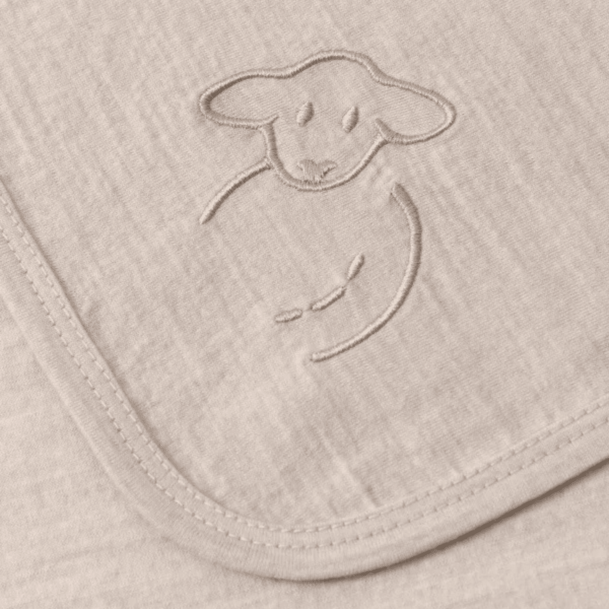Lillelam - Swaddle Teppe Ull Luna - Lys Beige - Guttelus