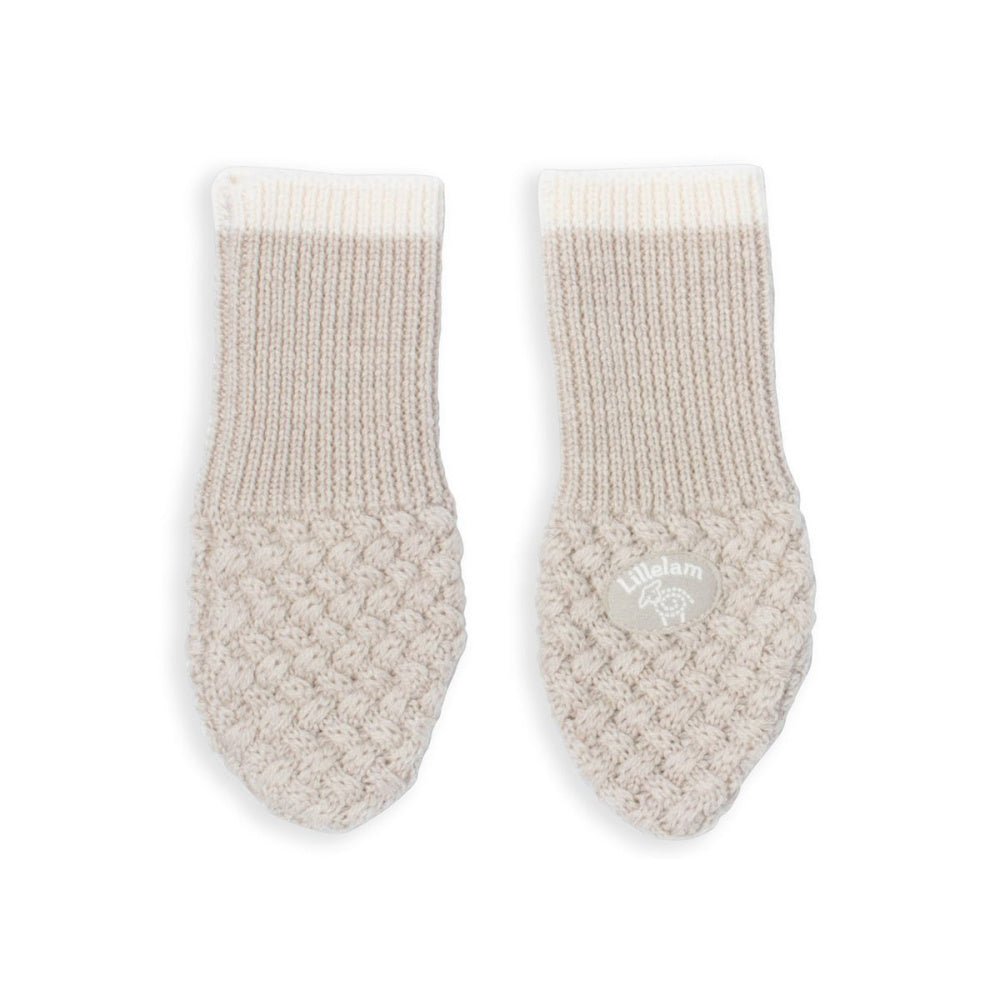 Lillelam - Ullvotter Classic Lys Beige - Guttelus
