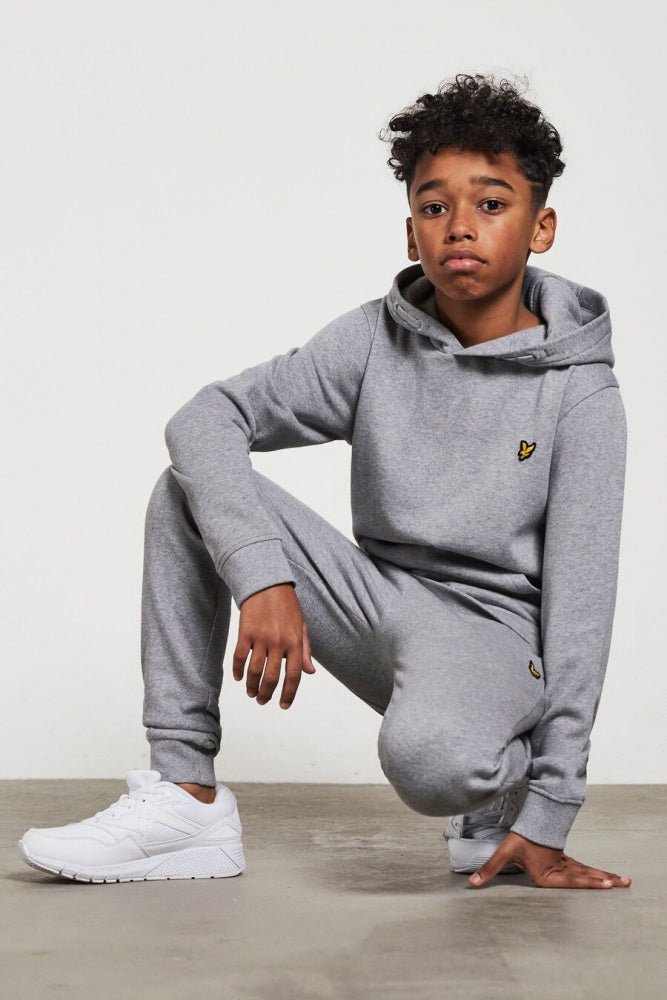 Lyle & Scott - Joggebukse Classic BB Vintage Grey Heather - Guttelus.no