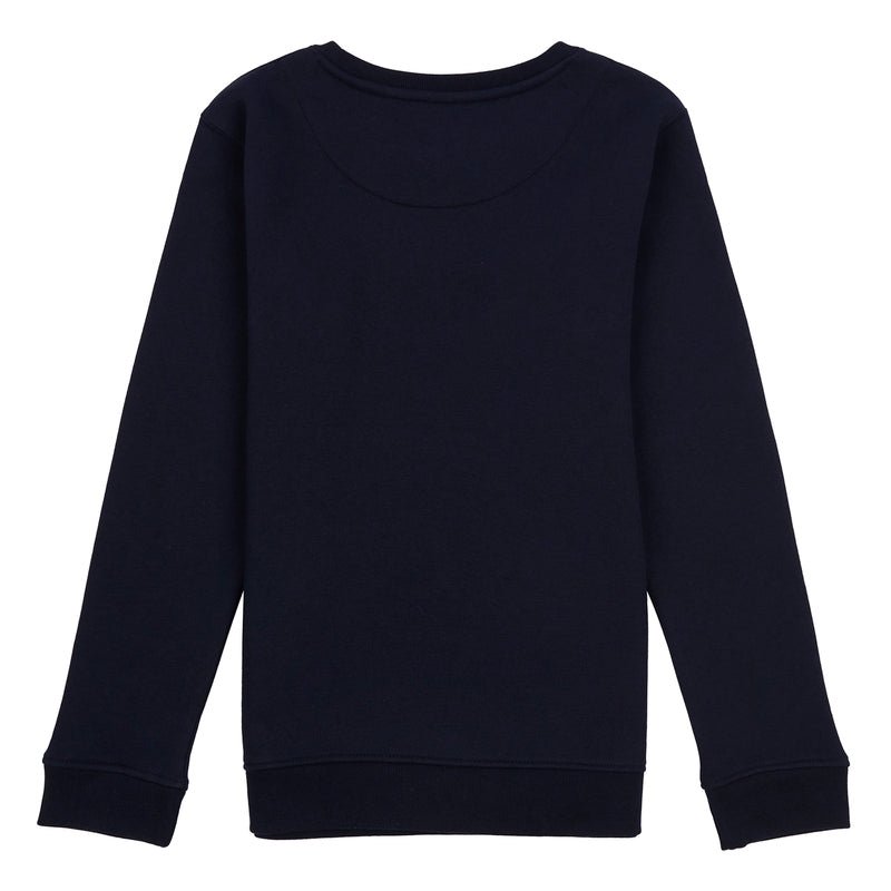 Lyle & Scott - Genser Classic Crew Neck Navy Blazer - Guttelus.no