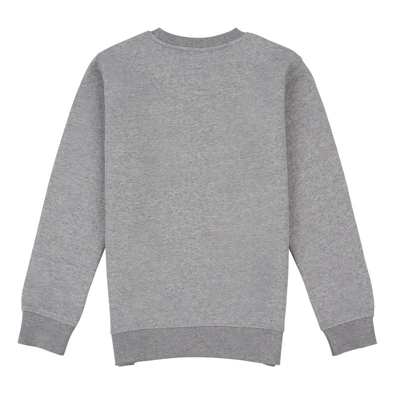 Lyle & Scott - Genser Classic Crew Neck Vintage Grey Heather - Guttelus.no