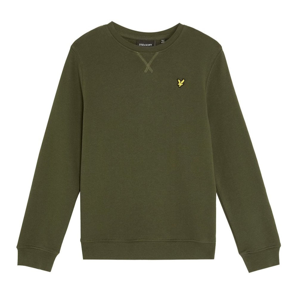 Lyle & Scott - Genser Crew Neck Deep Depths - Guttelus.no