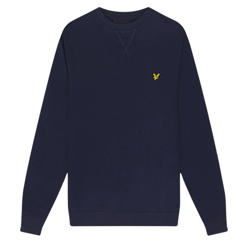Lyle & Scott - Genser Crew Neck Navy - Guttelus